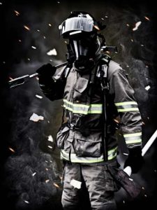 stock firefighter image